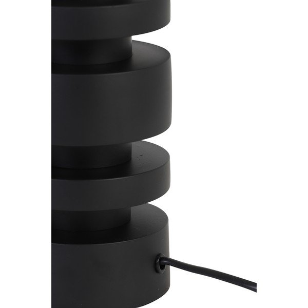 Matt fekete asztali lámpa talp 40 cm Desley – Light & Living-image-3