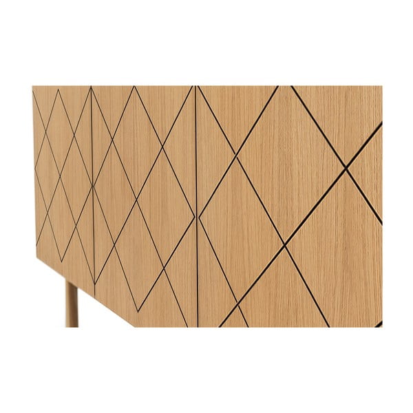 Porto Ramalade komód tölgyfa dekorral - Woodman-image-3