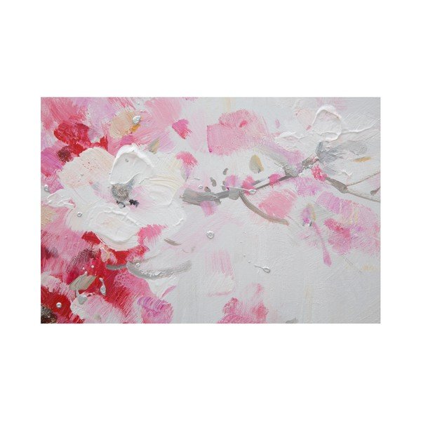 Peach többrészes kézzel festett kép, 180 x 60 cm - Mauro Ferretti-image-1
