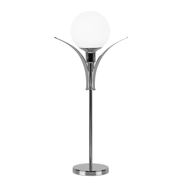 Savoy krómszínű asztali lámpa - Globen Lighting