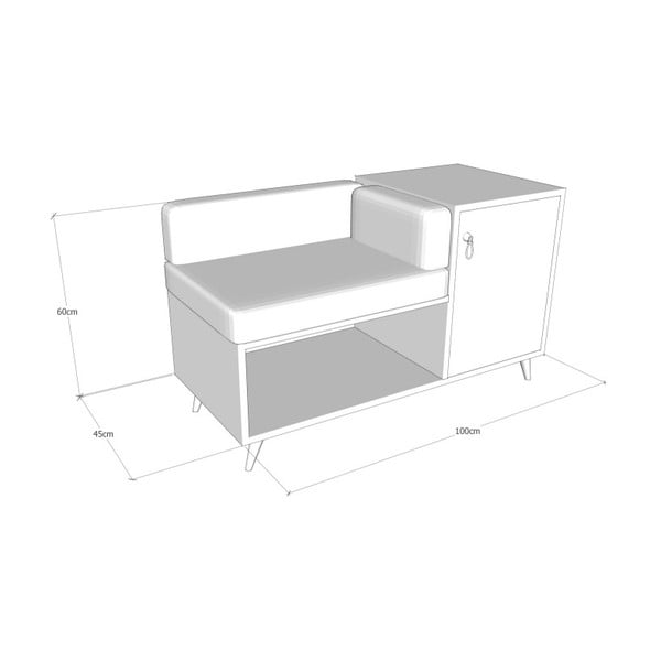 Anzer többfunkciós ülőpad és komód-image-2