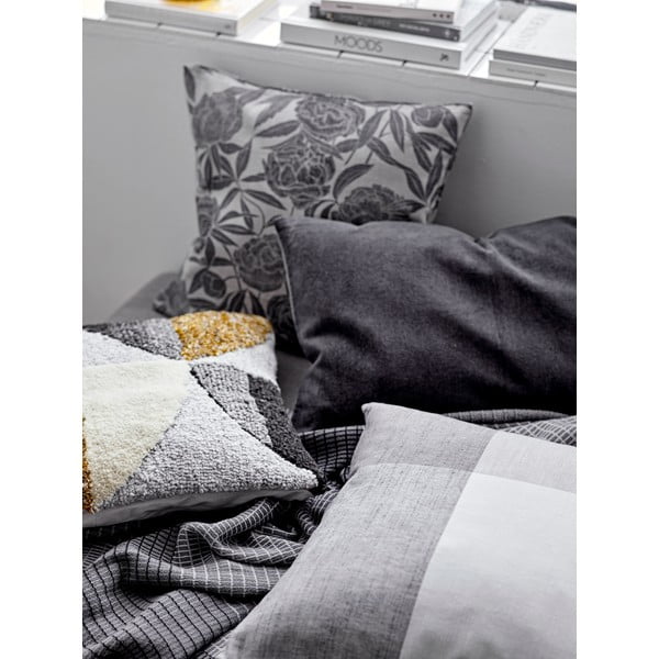 Rose szürke gyapjúpárna, 45 x 45 cm - Södahl-image-2