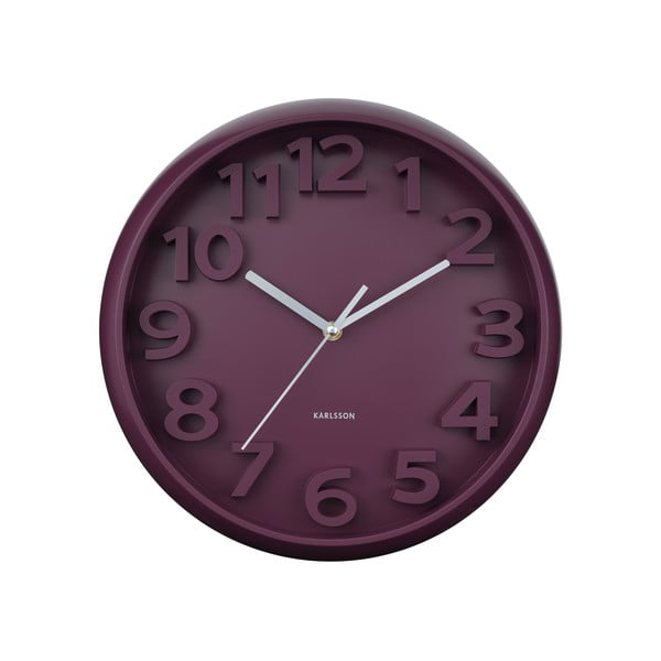 Falióra ø 33,5 cm Elevated Classic Numbers – Karlsson