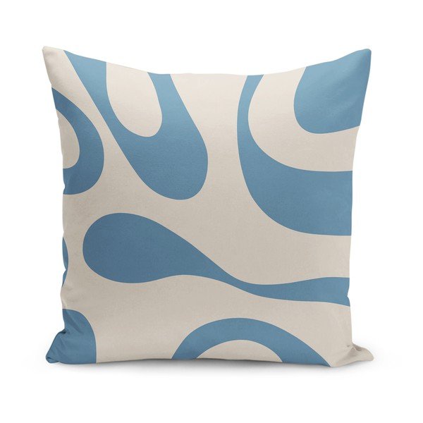 Párnahuzat 43x43 cm Blue Latte – Mila Home