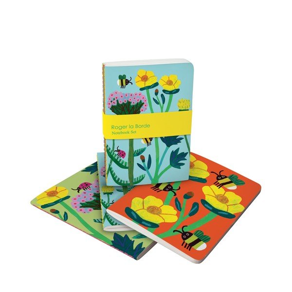 Jegyzetfüzet szett 64 old. 3 db-os A6 Honey – Roger la Borde-image-3