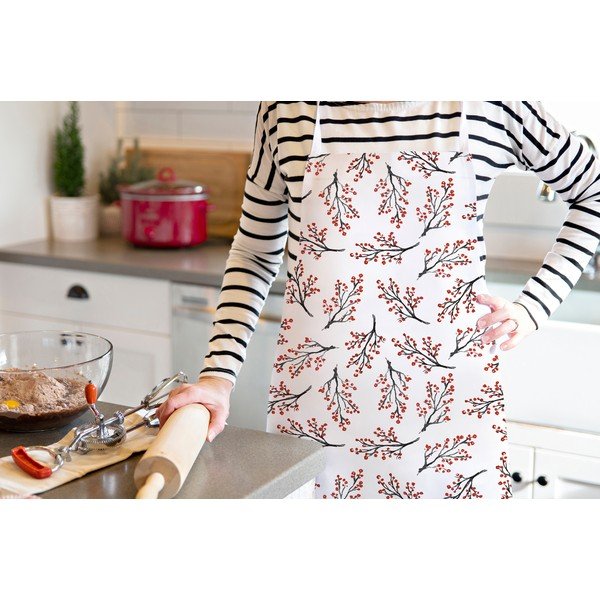 Karácsonyi pamut kötény Rowan Berries - Butter Kings-image-1