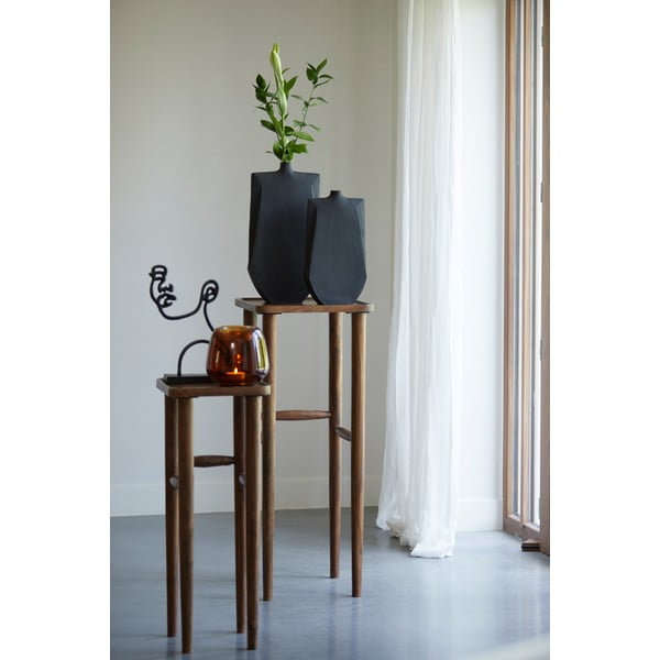 Akácfa tárolóasztal 42x42 cm Qiano – Light & Living-image-1