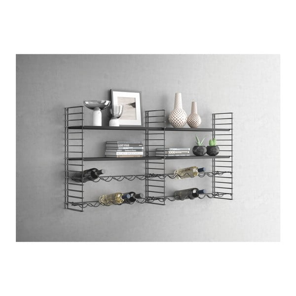 Fali polcos elem palacktartóval - Metaltex-image-2