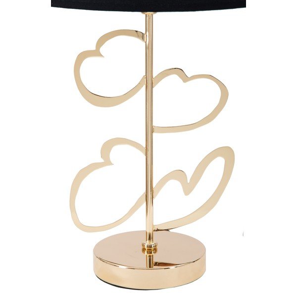 Glam Heart fekete-aranyszínű asztali lámpa, magasság 61 cm - Mauro Ferretti-image-4