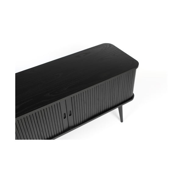 Barbier tolóajtós fekete komód - Zuiver-image-2