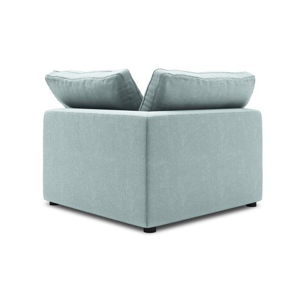 Galaxy világoskék kétoldalas sarokrész moduláris kordbársony kanapéhoz - Windsor & Co Sofas-image-2