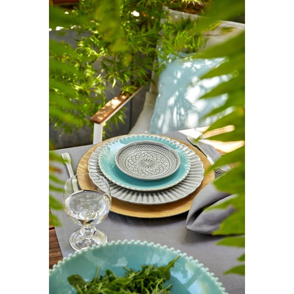 Cristal szürke agyagkerámia tányér, ⌀ 15 cm - Costa Nova-image-1