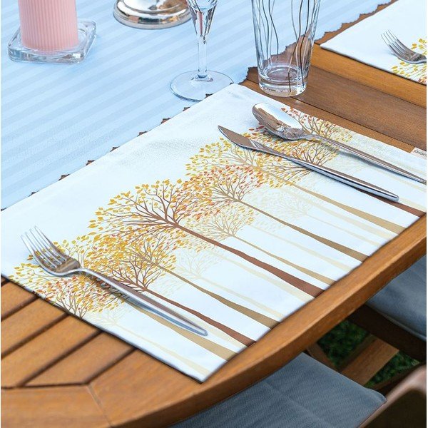 Textil tányéralátét 45x35 cm – Mila Home-image-1