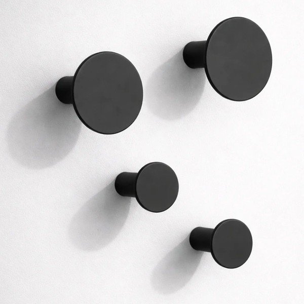 Fekete fali akasztó szett 4 db-os Ponto – Blomus-image-1