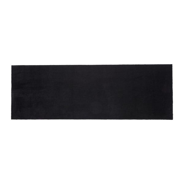 Unicolor fekete lábtörlő, 67 x 200 cm - tica copenhagen