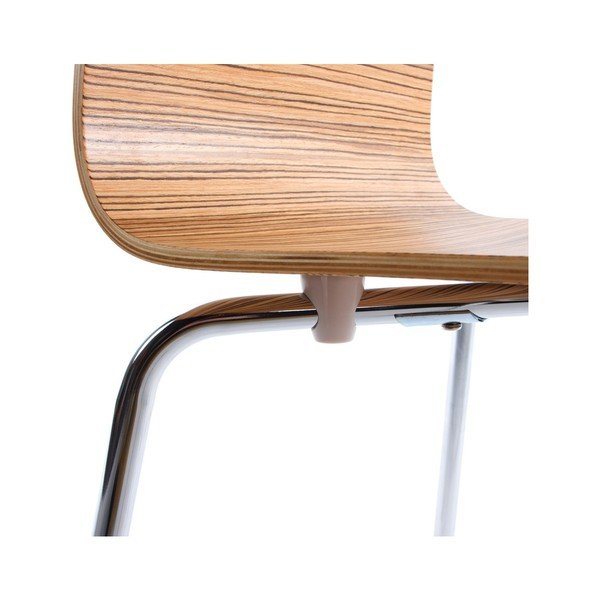 Classic Zebrano étkezőszék világos famintás üléssel - Kokoon-image-4