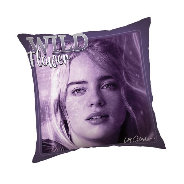 Gyerek párna 40x40 cm Billie Eilish – Jerry Fabrics