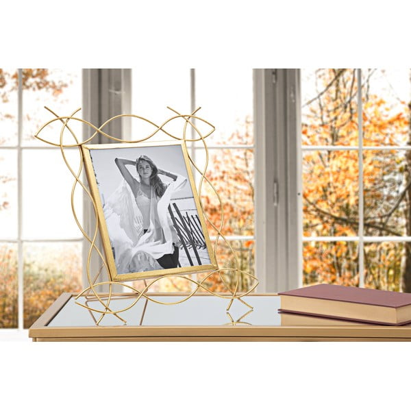 Glam X fém álló képkeret, 35,5 x 37 cm - Mauro Ferretti-image-1