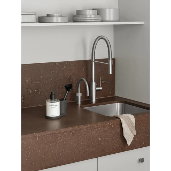 Sárgaréz színű fali fém akasztó szett 2 db-os Rof – Blomus-image-2