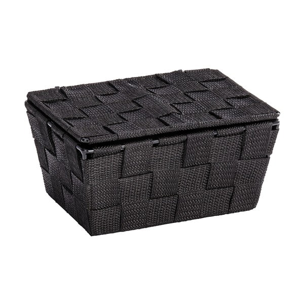 Adria fekete kosár, fedéllel - Wenko-image-1
