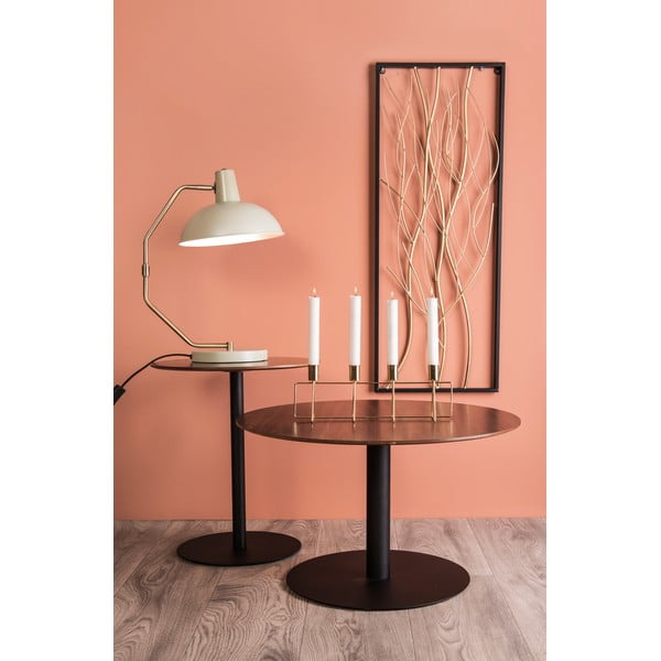 Aranyszínű gyertyatartó 4 db gyertyához, hossz 40 cm - PT Living-image-1