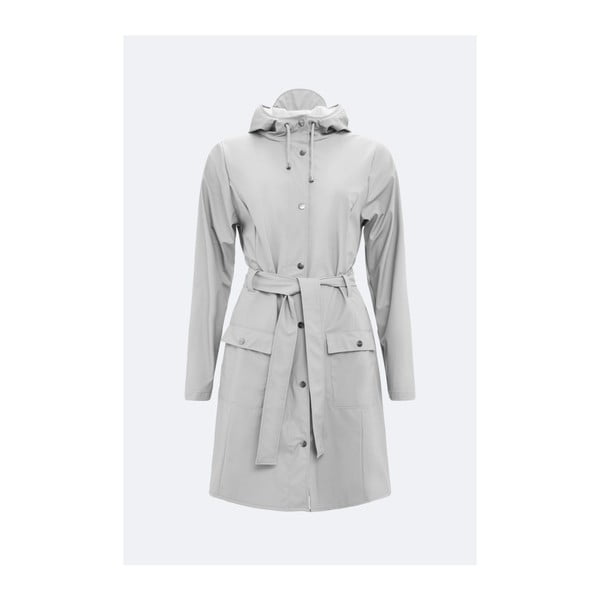 Curve Jacket szürke női vízálló kabát, méret: M / L - Rains