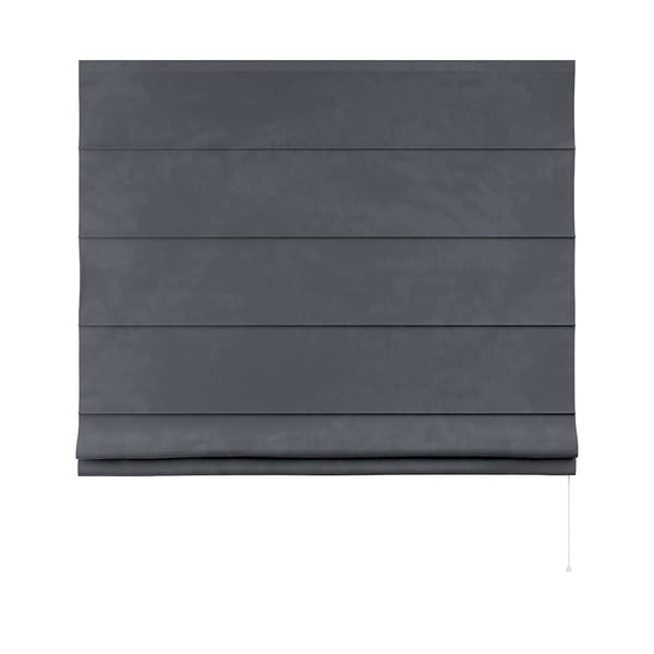 Szürke római roló 170x100 cm Posh Velvet - Yellow Tipi-image-3