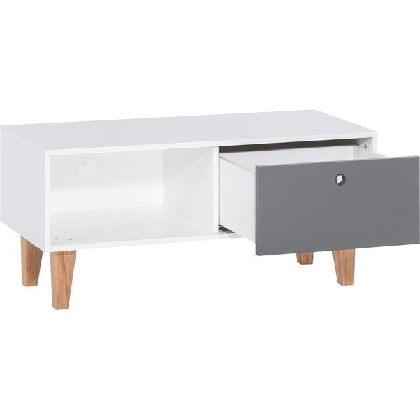 Concept fehér-szürke TV-állvány - Vox-image-2