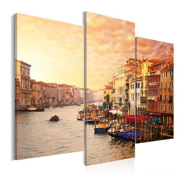 Venice többrészes vászonkép, 60 x 50 cm - Artgeist