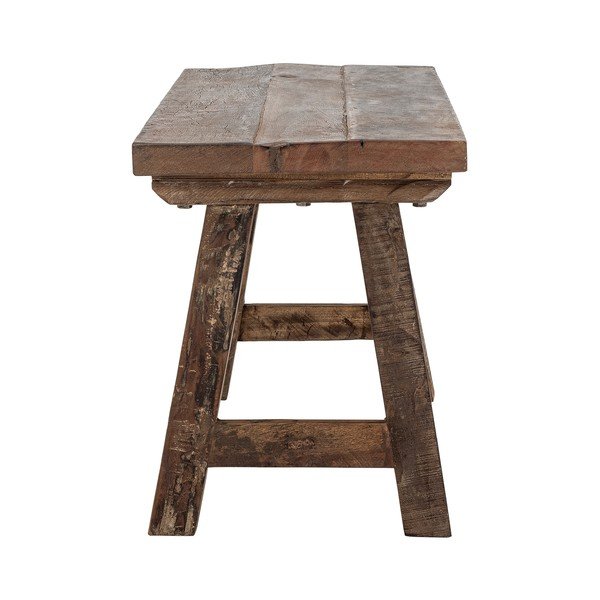 Natúr színű tömörfa kerti pad Brosse – Bloomingville-image-3