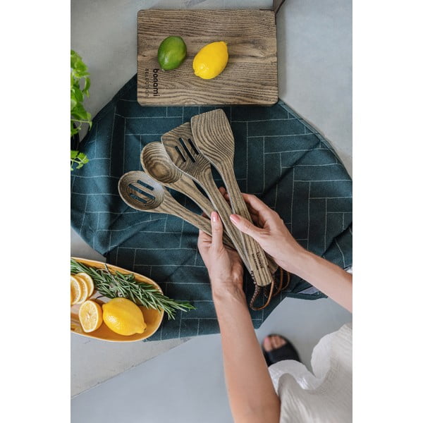 Fa konyhai eszköz készlet 4 db-os – Bonami Selection-image-2