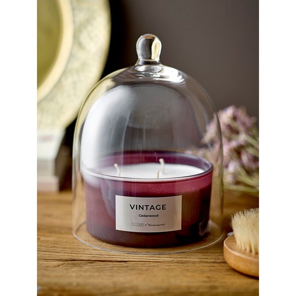 Illatos gyertya égési idő 25 ó Vintage Cedarwood – ILLUME x Bloomingville-image-1