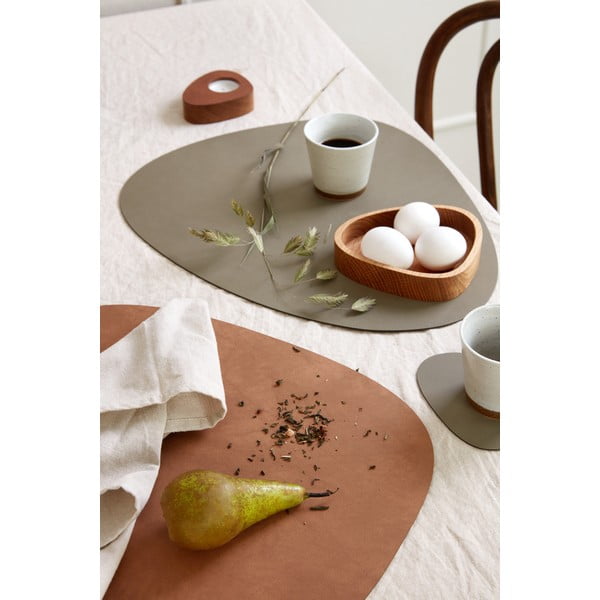 Öko bőr tányéralátét 37x44 cm Curve L Double Nupo – LIND DNA-image-4
