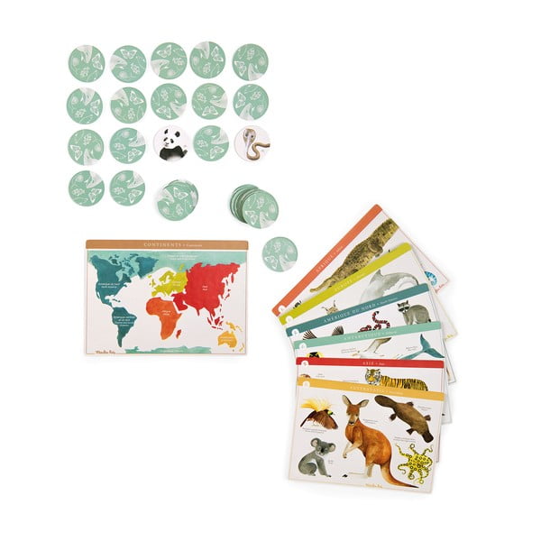 Társasjáték Loto Állatok - Moulin Roty-image-2