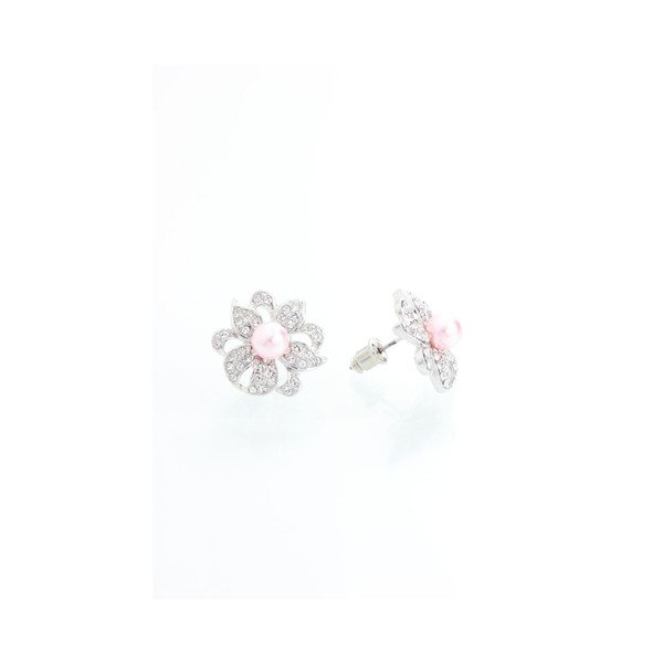 Flower fülbevaló Swarovski Elements kristályokkal - Laura Bruni-image-1