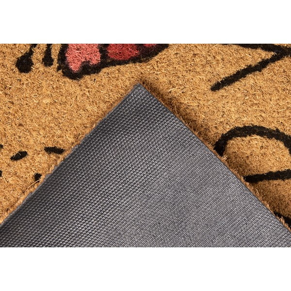 Kókuszrost lábtörlő 75x45 cm Bee Happy - Hanse Home-image-2