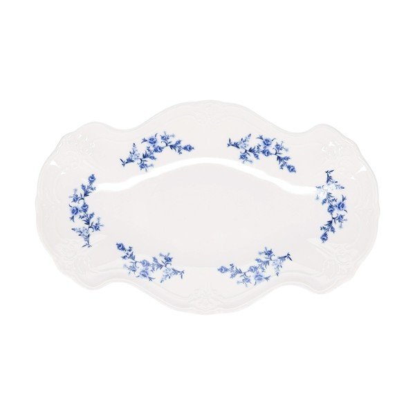 Porcelán szervírozó tálca ø 25 cm Retro – BonBistro