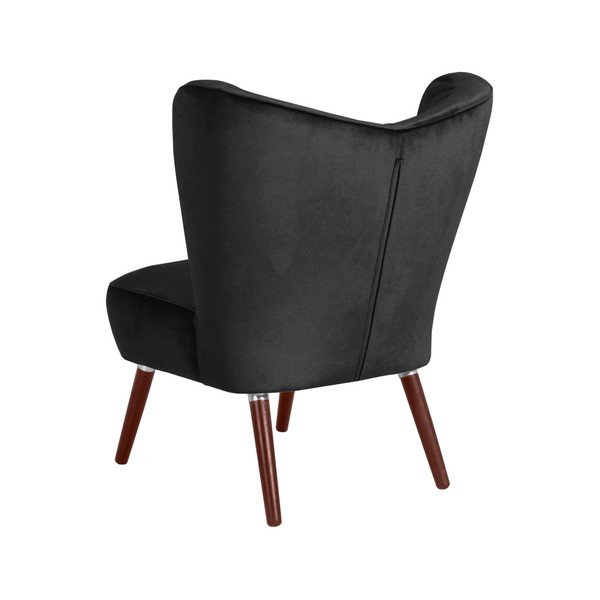Sari Velvet fekete fotel - Max Winzer-image-1