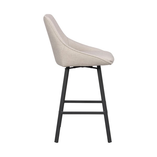 Bézs bárszék szett 2 db-os (ülésmagasság 65 cm) Alison – Rowico-image-3