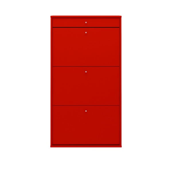 Piros cipősszekrény Mistral Red-image-3