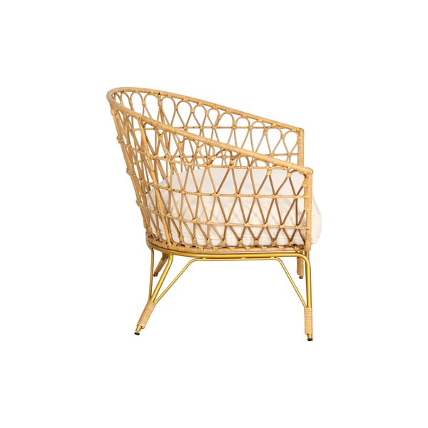 Ratta Outdoor rattan kerti fotel - Bonami Essentials-image-3