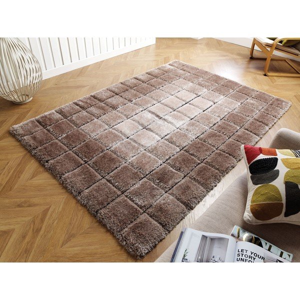 Cube barna szőnyeg, 120 x 170 cm - Flair Rugs-image-4
