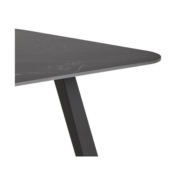 Étkezőasztal kerámia asztallappal 90x180 cm Antalya – Actona-image-2