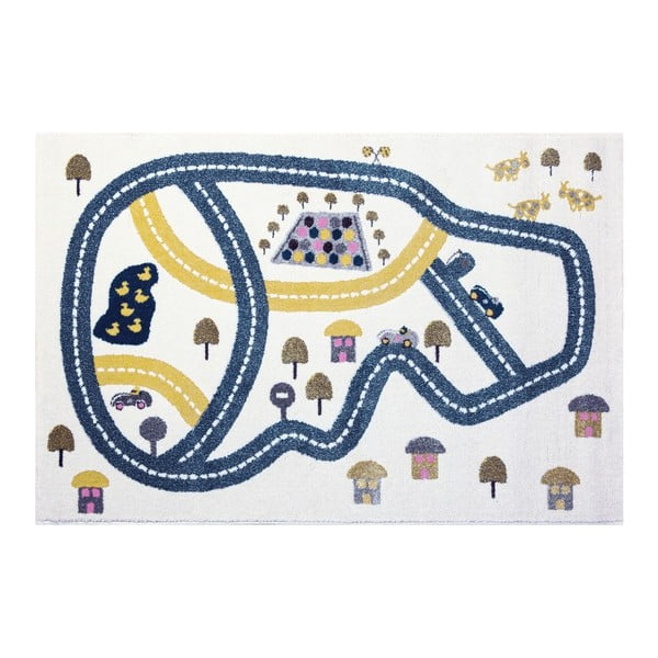 Racetrack szőnyeg, 135 x 190 cm - Art for Kids