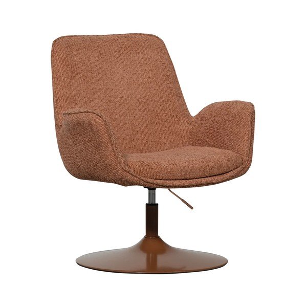 Narancssárga fotel állítható ülésmagassággal Marten – WOOOD