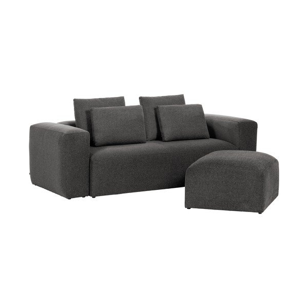 Blok sötétszürke lábtartó - Kave Home-image-3