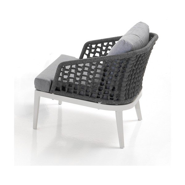 Szürke alumínium ötszemélyes kerti lounge szett Afteli – Tomasucci-image-2