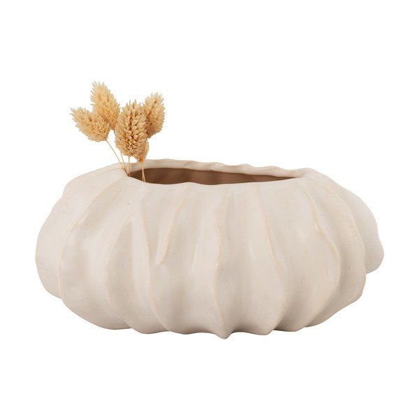 Fehér kerámia váza - House Nordic-image-1