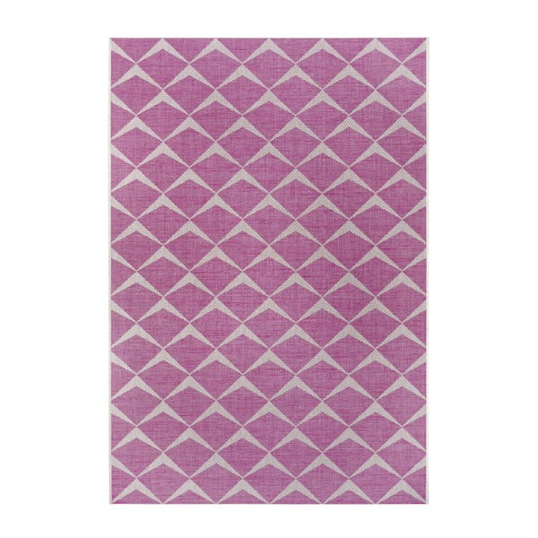 Escala rózsaszín-bézs kültéri szőnyeg, 140 x 200 cm - NORTHRUGS