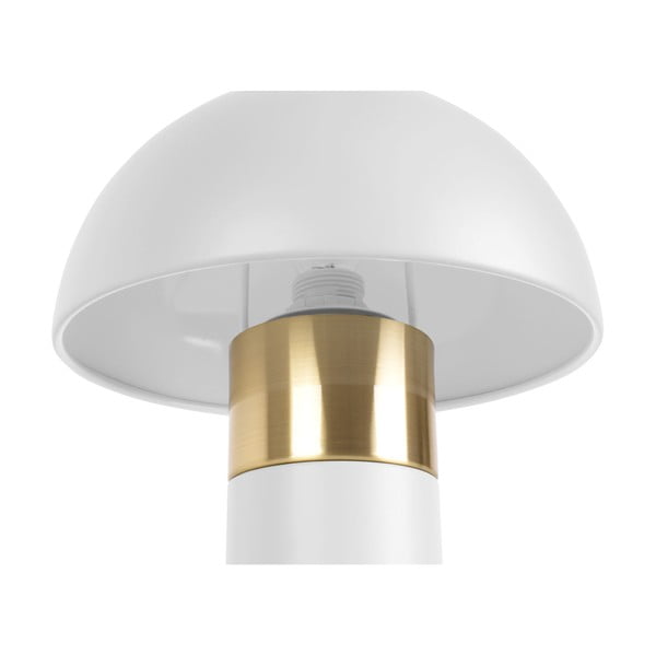 Seta fehér-aranyszínű asztali lámpa, magasság 26 cm - Leitmotiv-image-2